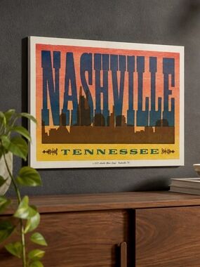 2015 Hatch Show Print Nashville TN New Sealed Pressed Board Poster Art Sign 1252